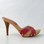 Red Guess Sandals - 6.5