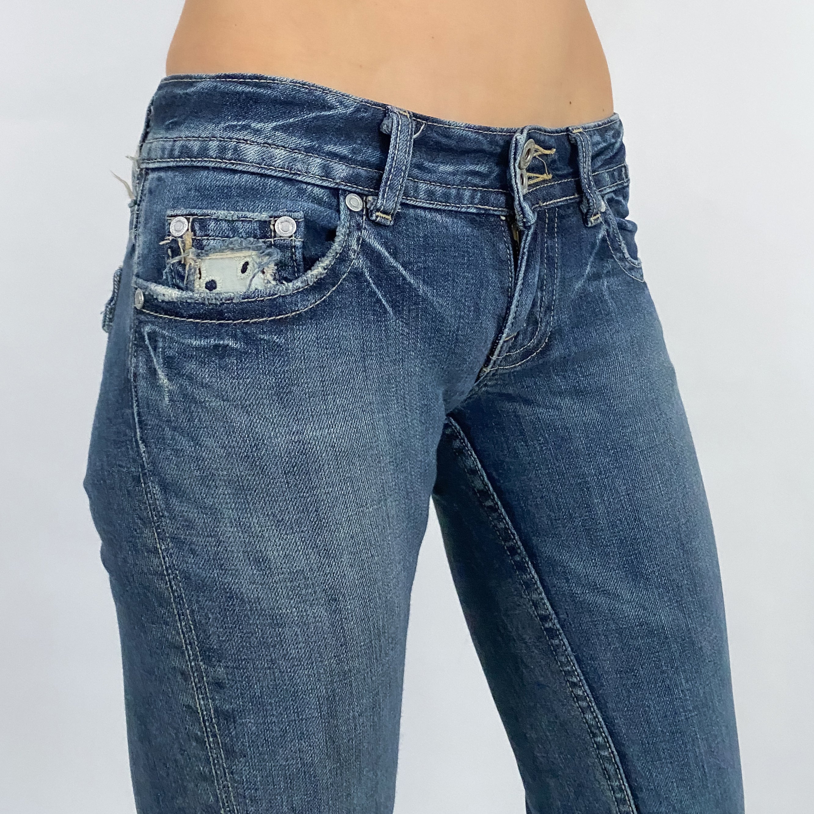 Miss Me Eyelet Jeans - XS/25