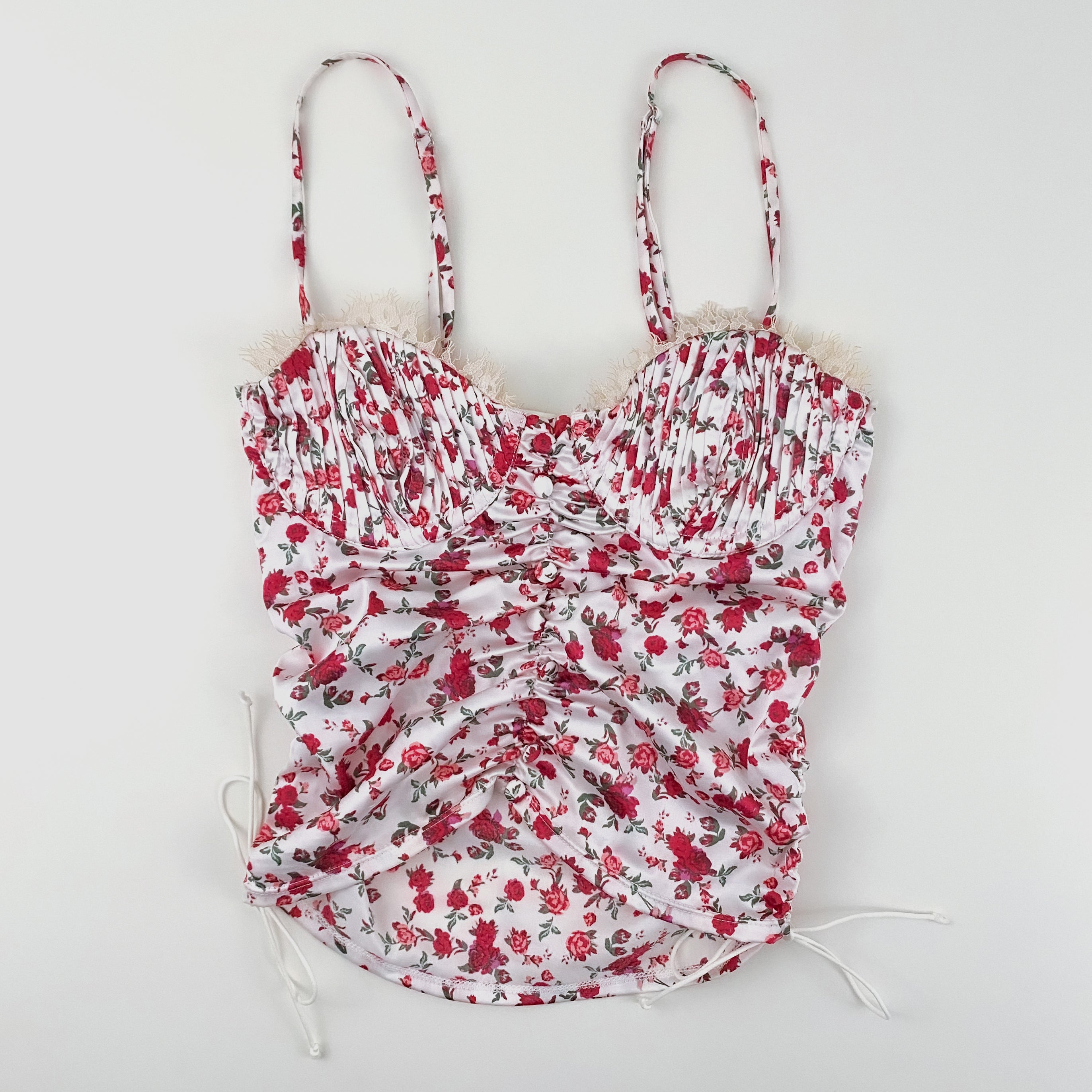 FL&L Satin Rose Bustier - XXS/XS