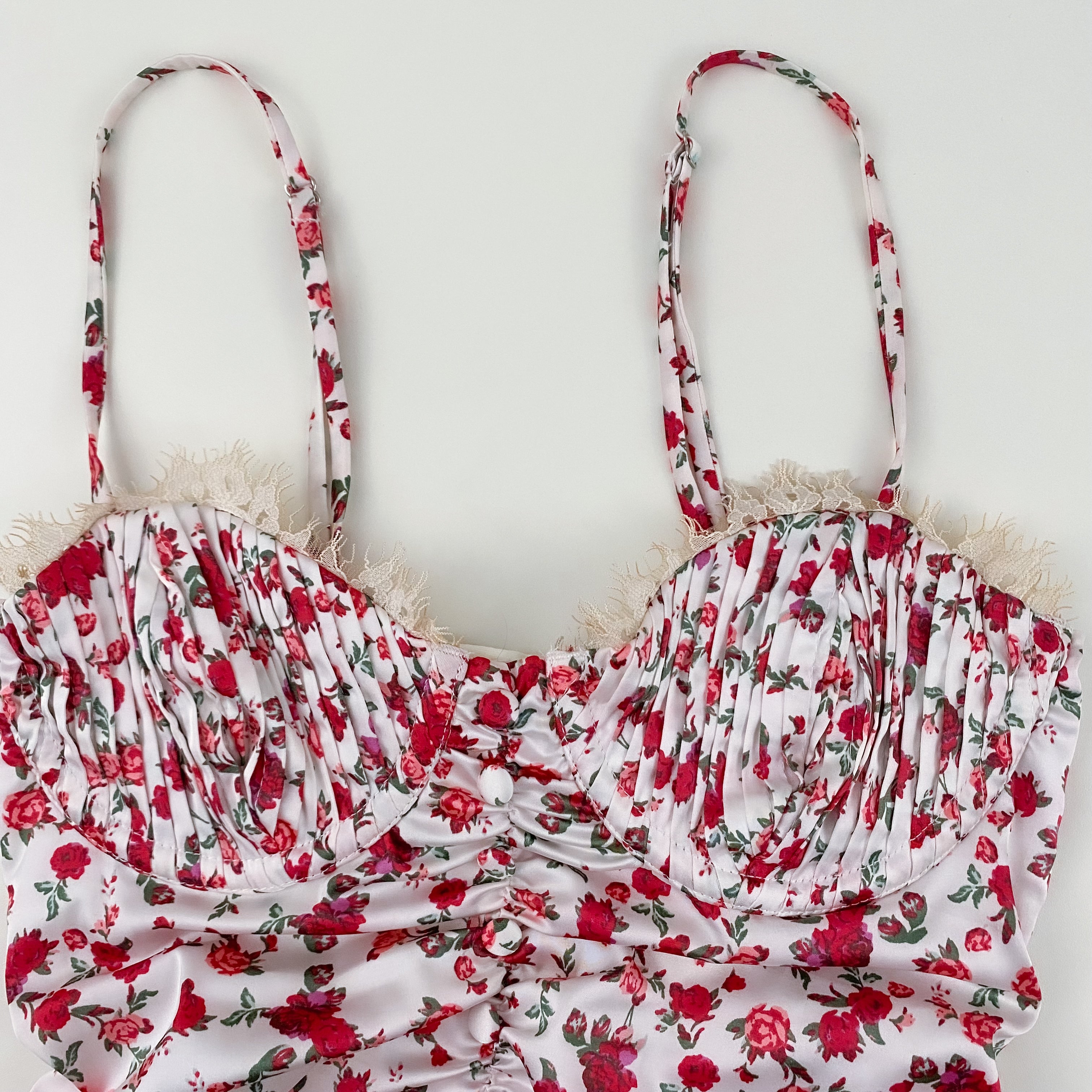 FL&L Satin Rose Bustier - XXS/XS