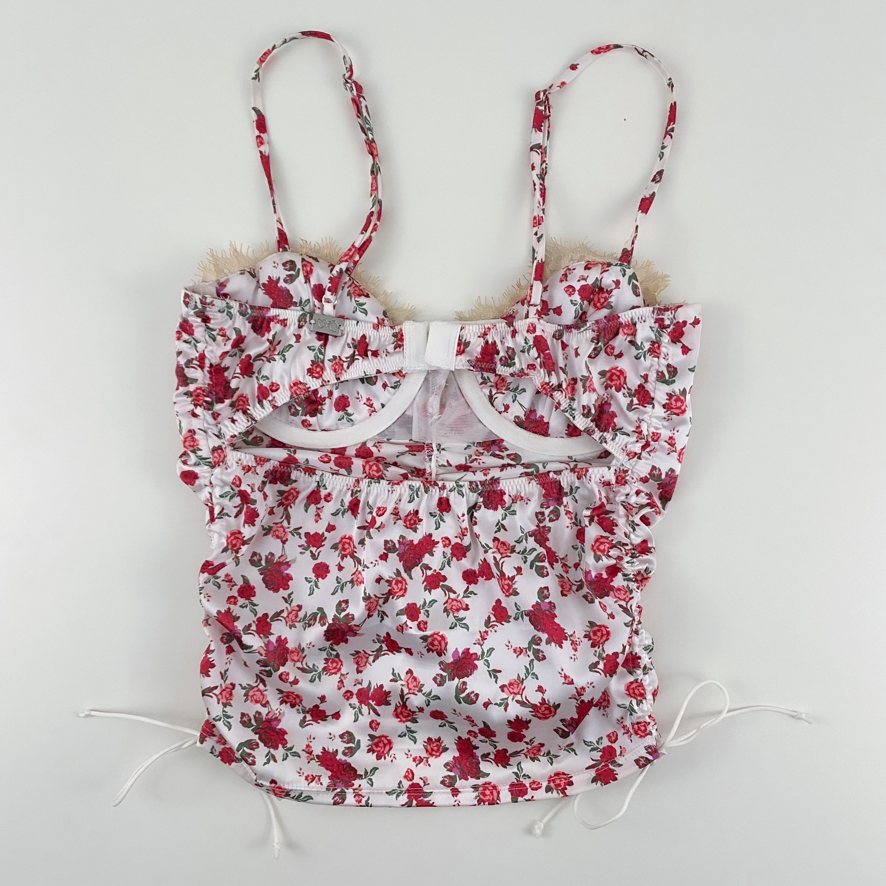 FL&L Satin Rose Bustier - XXS/XS