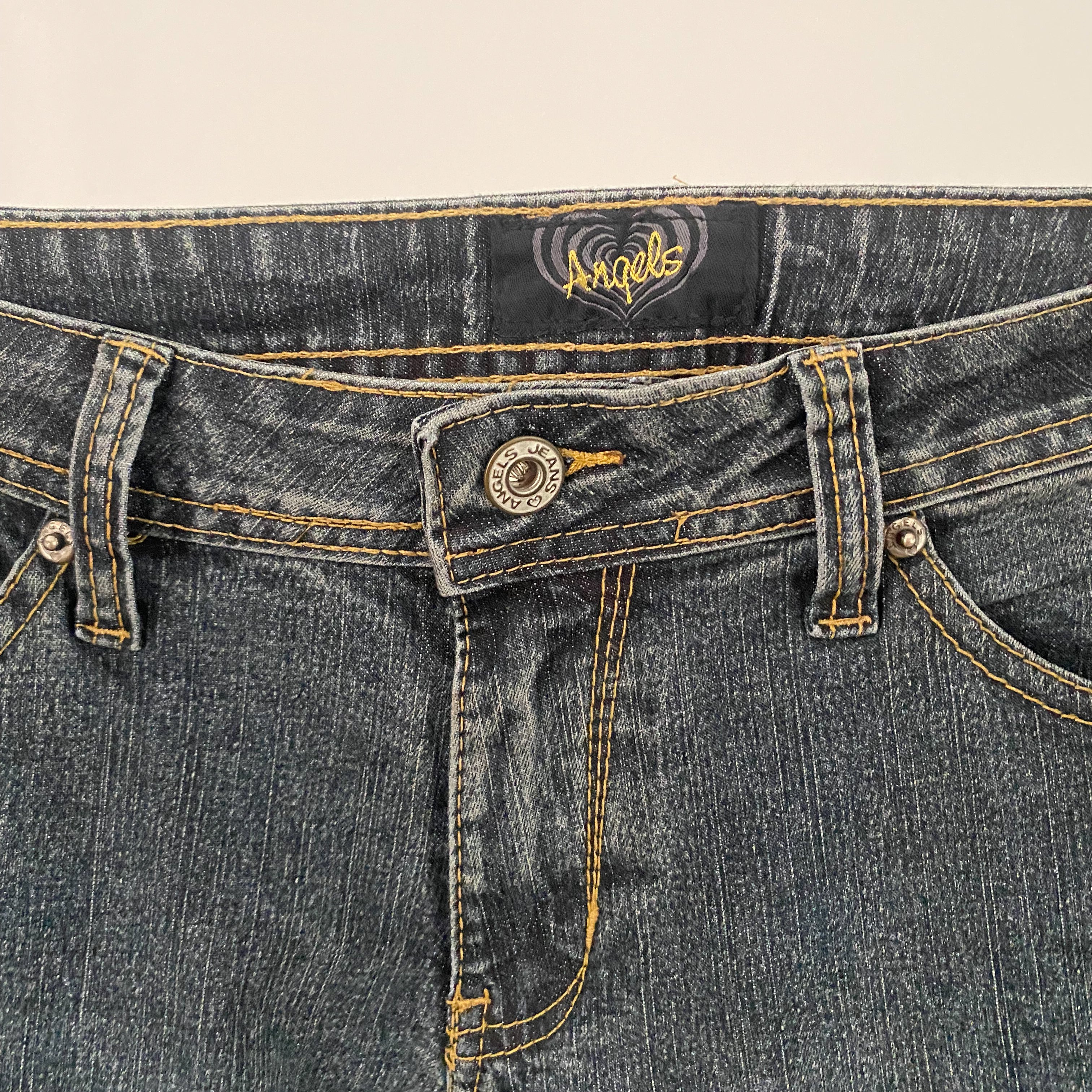 Y2K Butterfly Jeans - Small