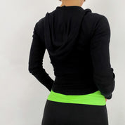 Bebe Sport Rhinestone Henley - XS