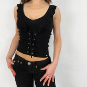 Guess Lace Up Knit - XS