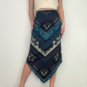 Early 2000s Bandana Midi Skirt