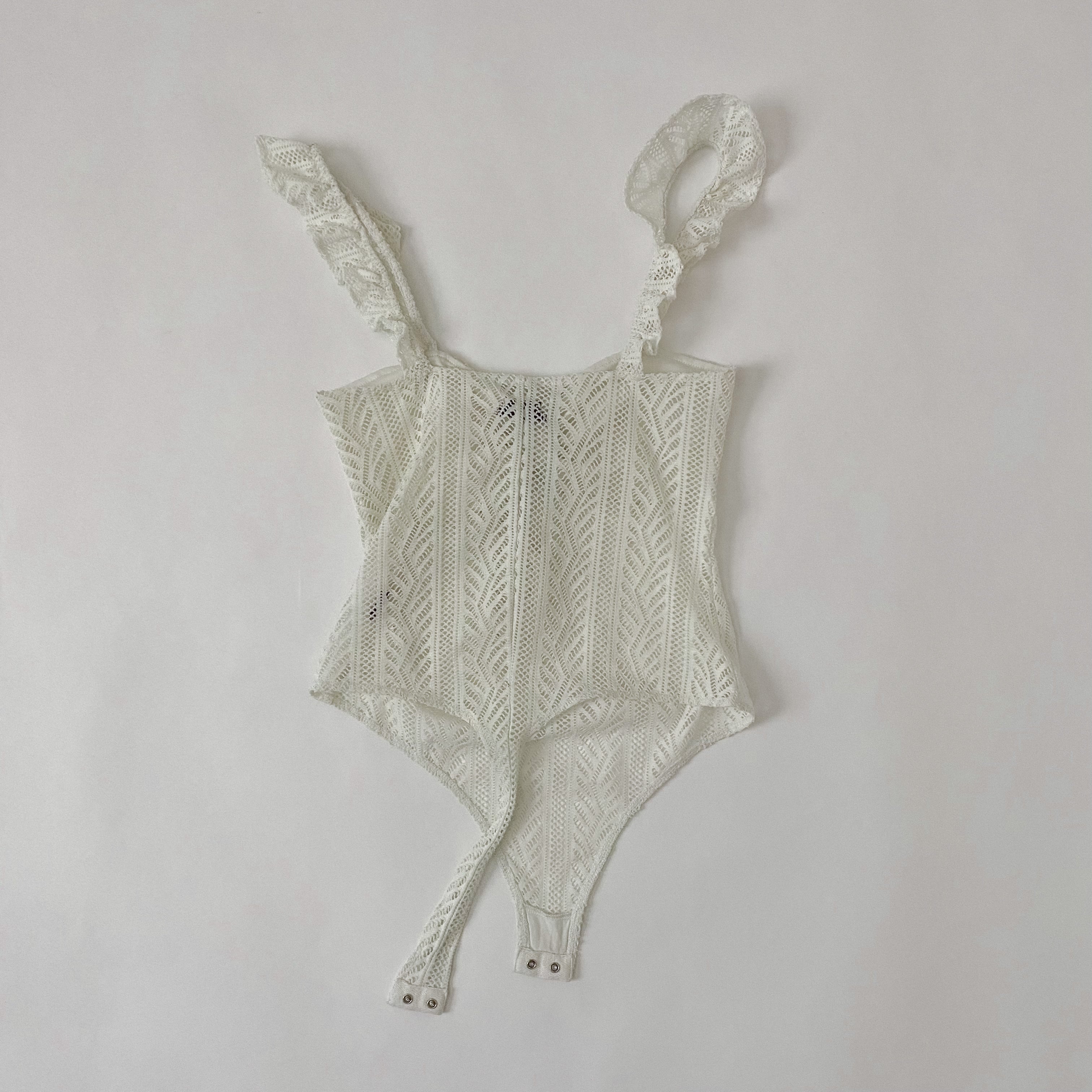 crochet bodysuit - small