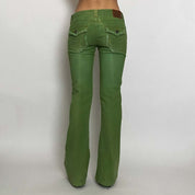 lime corduroys - size 1