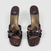 Stuart Weitzman Tortoise Sandals - 9