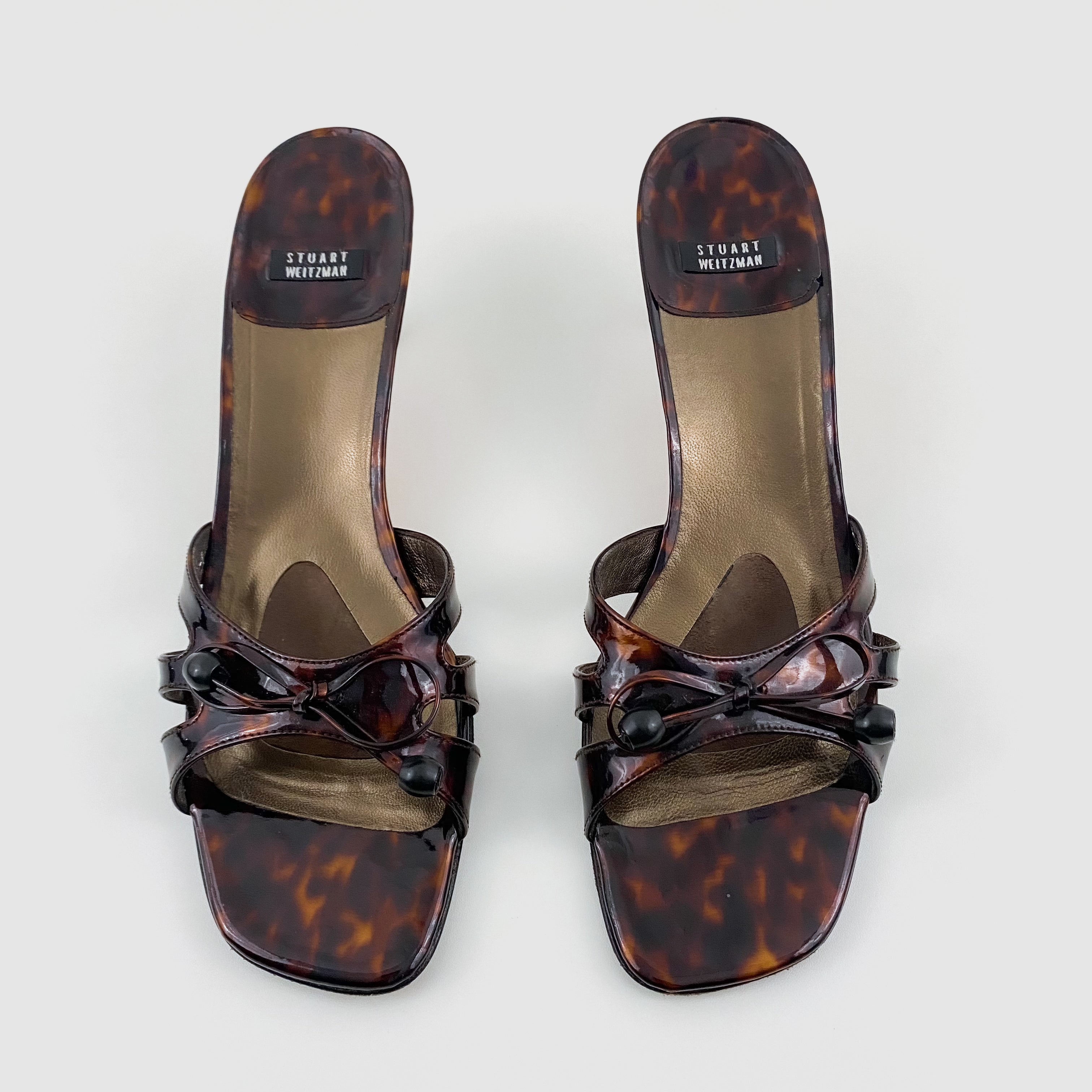 Stuart Weitzman Tortoise Sandals - 9