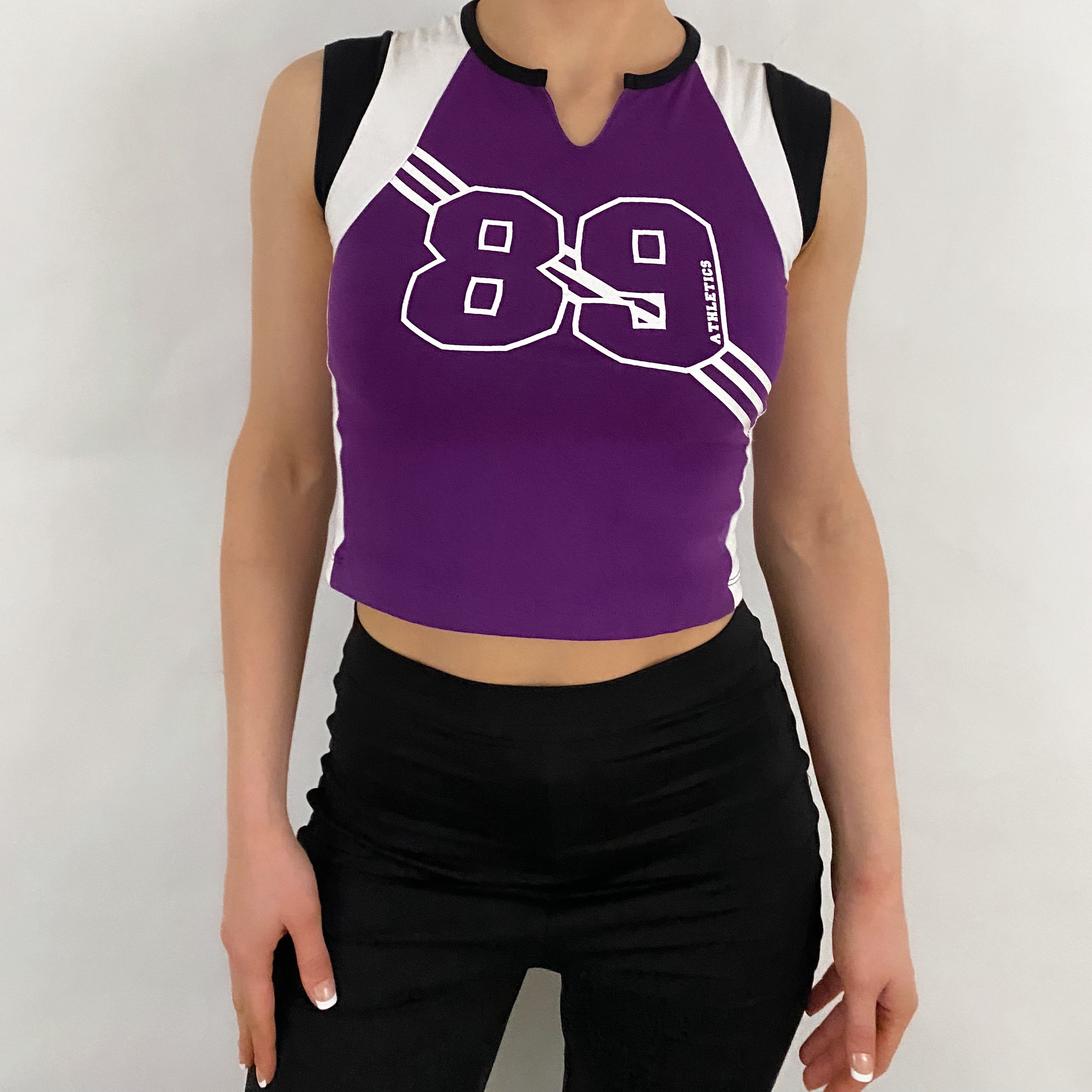 Y2K Sporty Crop - XS