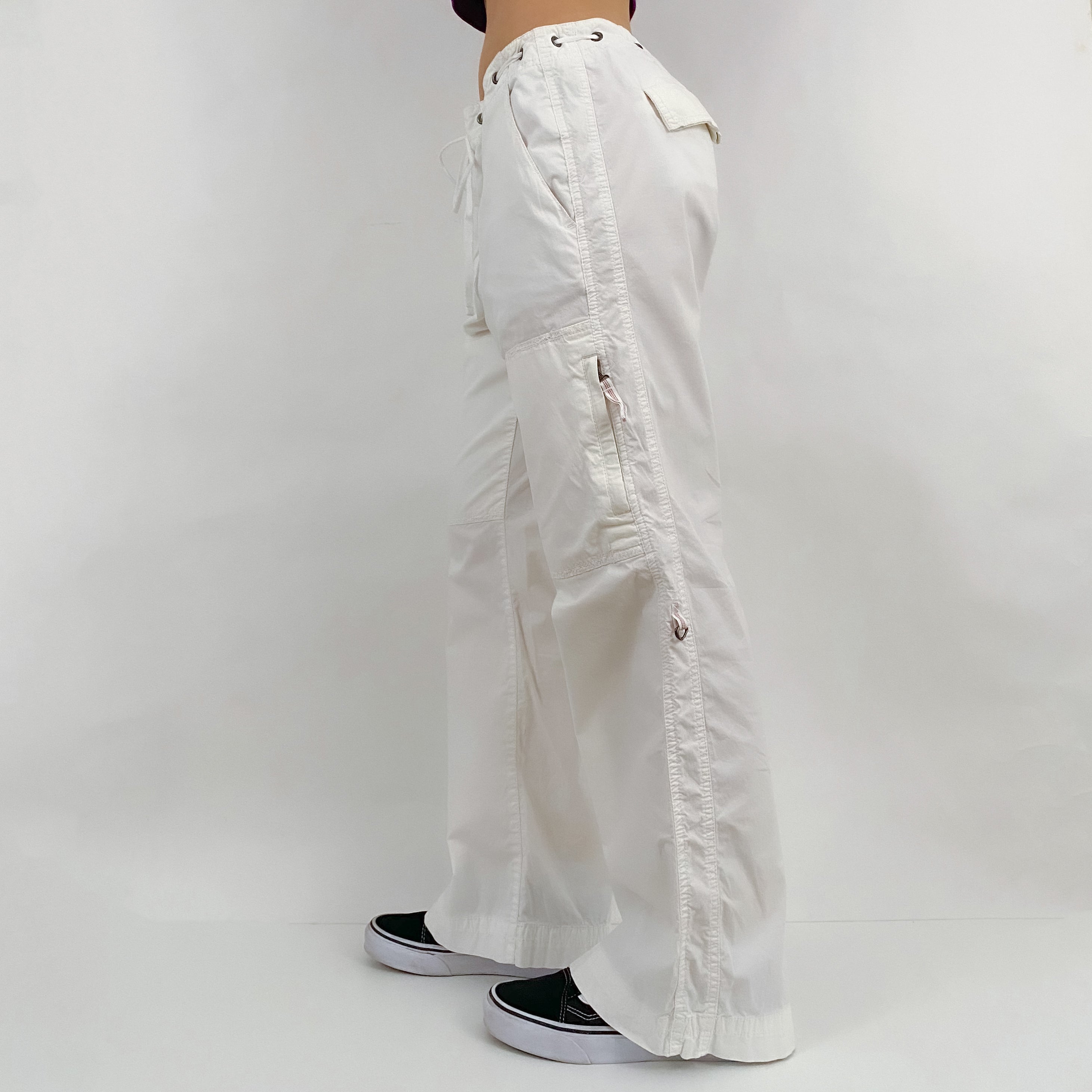 Tommy Hilfiger White Cargos - Medium