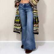 Y2K Denim Ultra Flares