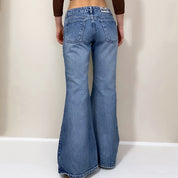 Y2K Denim Ultra Flares