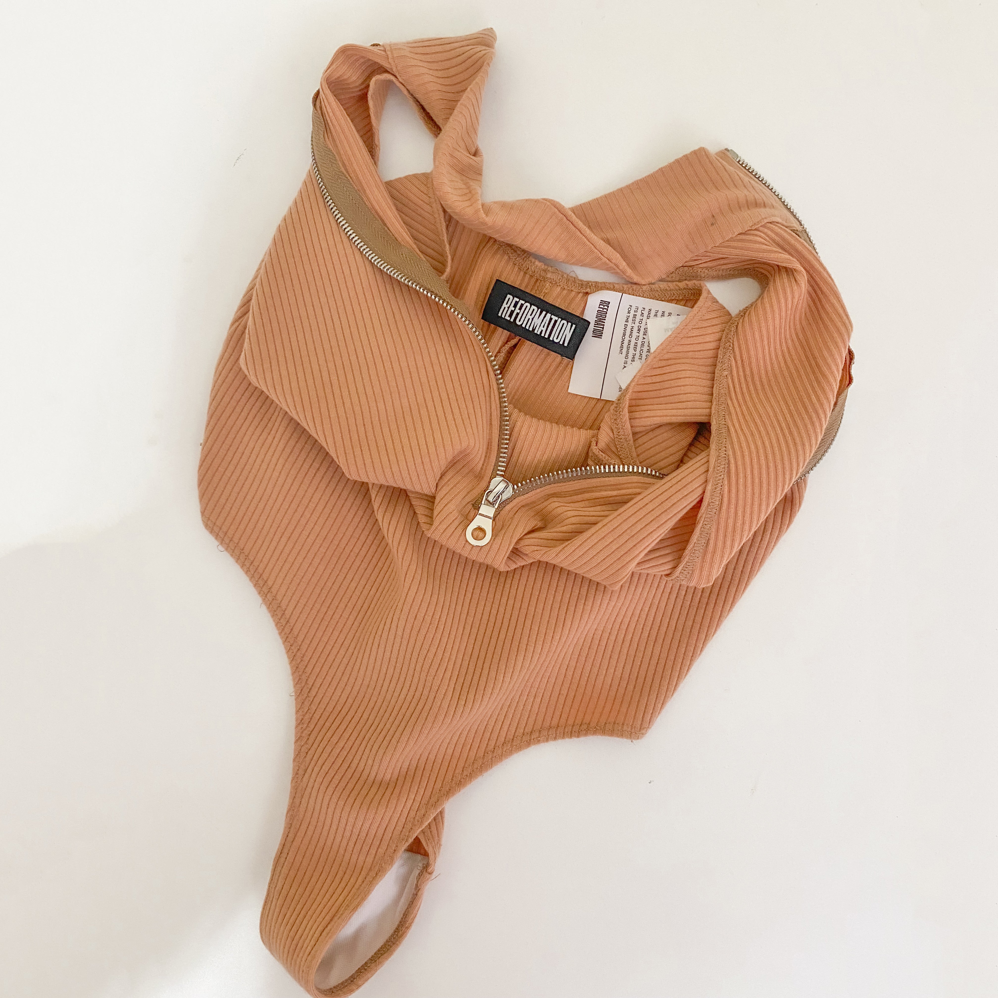 Reformation Open Back Bodysuit