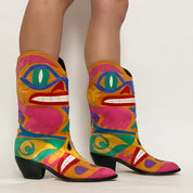 the most fire vintage cowgirl boots - size 7