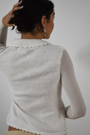 Beaded Cardigan Sweater