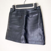 Deadstock Gap 90s Leather Mini Skirt