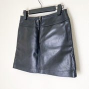 Deadstock Gap 90s Leather Mini Skirt