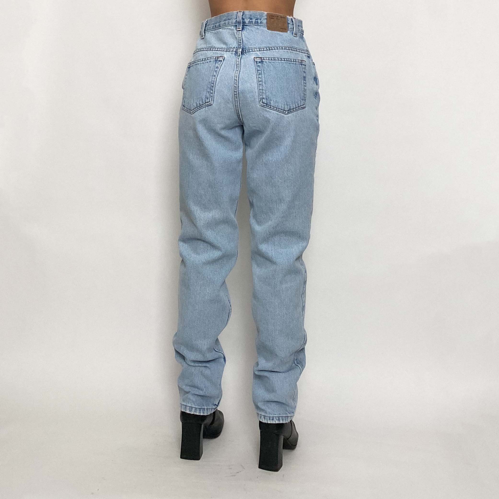 vintage high rise jeans - size 27