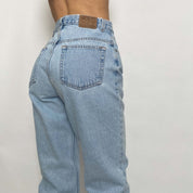 vintage high rise jeans - size 27