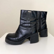 Black Y2K Mudd Platform Boots