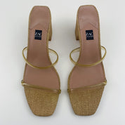 Zac Posen Burlap Slides - 11