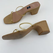 Zac Posen Burlap Slides - 11
