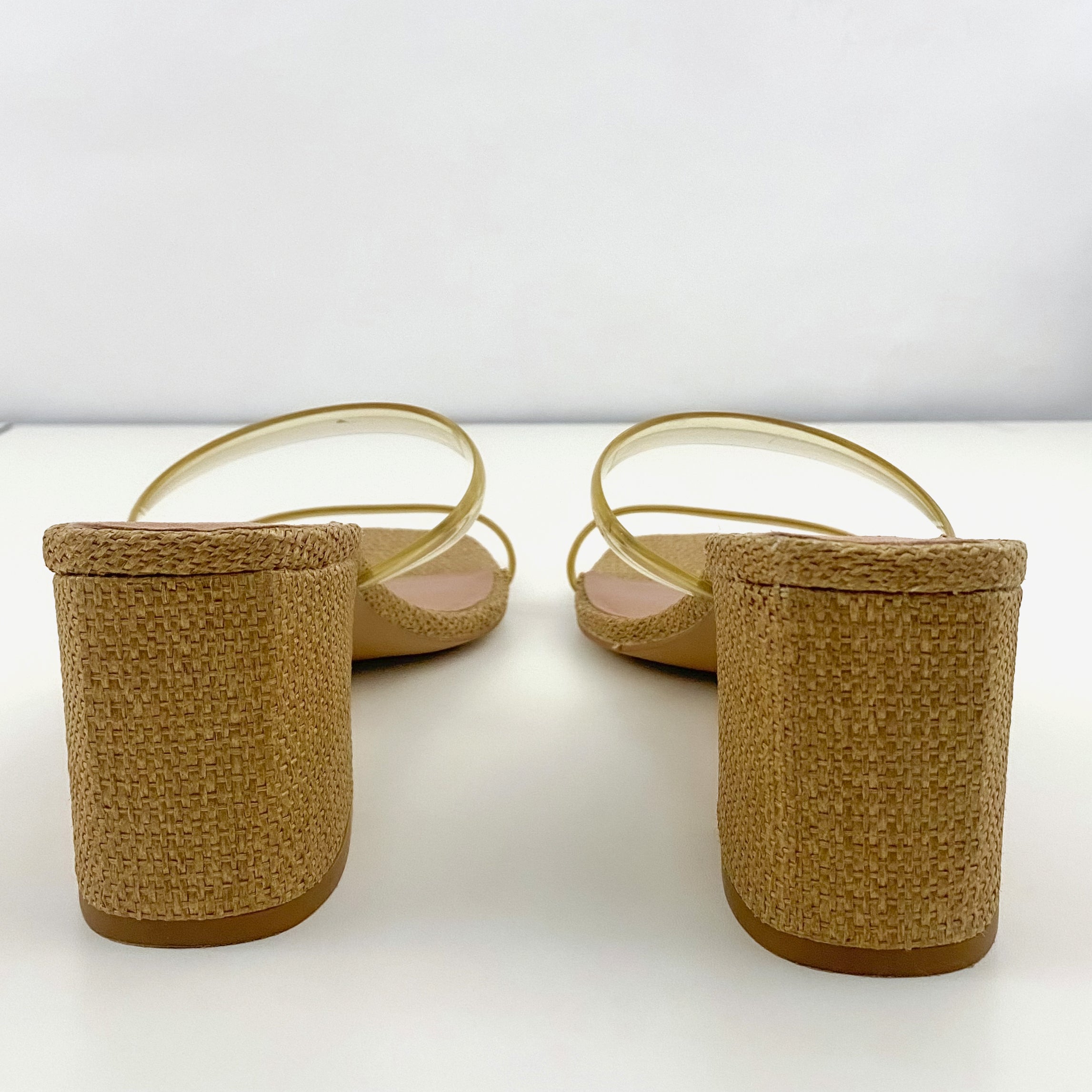 Zac Posen Burlap Slides - 11