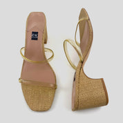 Zac Posen Burlap Slides - 11