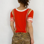 Baseball Style Tee - XS