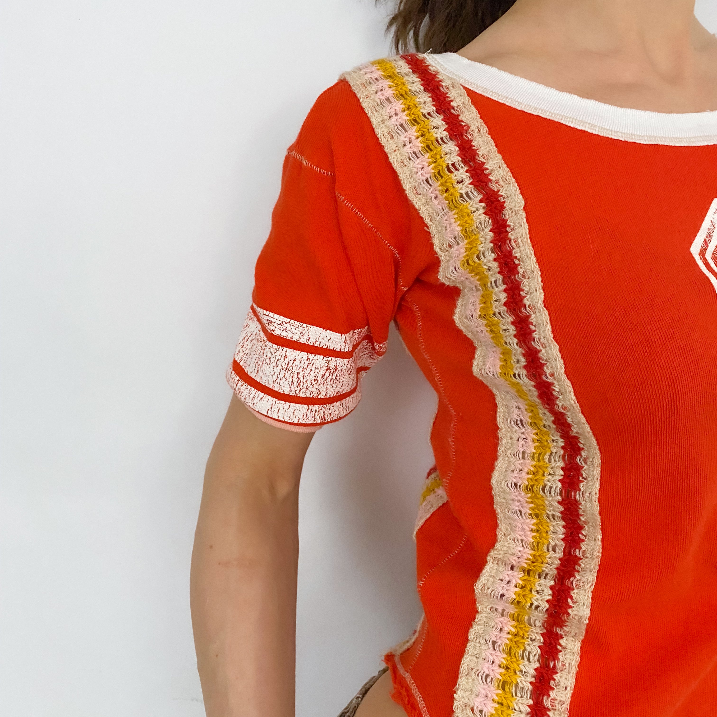 Baseball Style Tee - XS