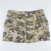Camo Parachute Mini Skirt - 13/XL