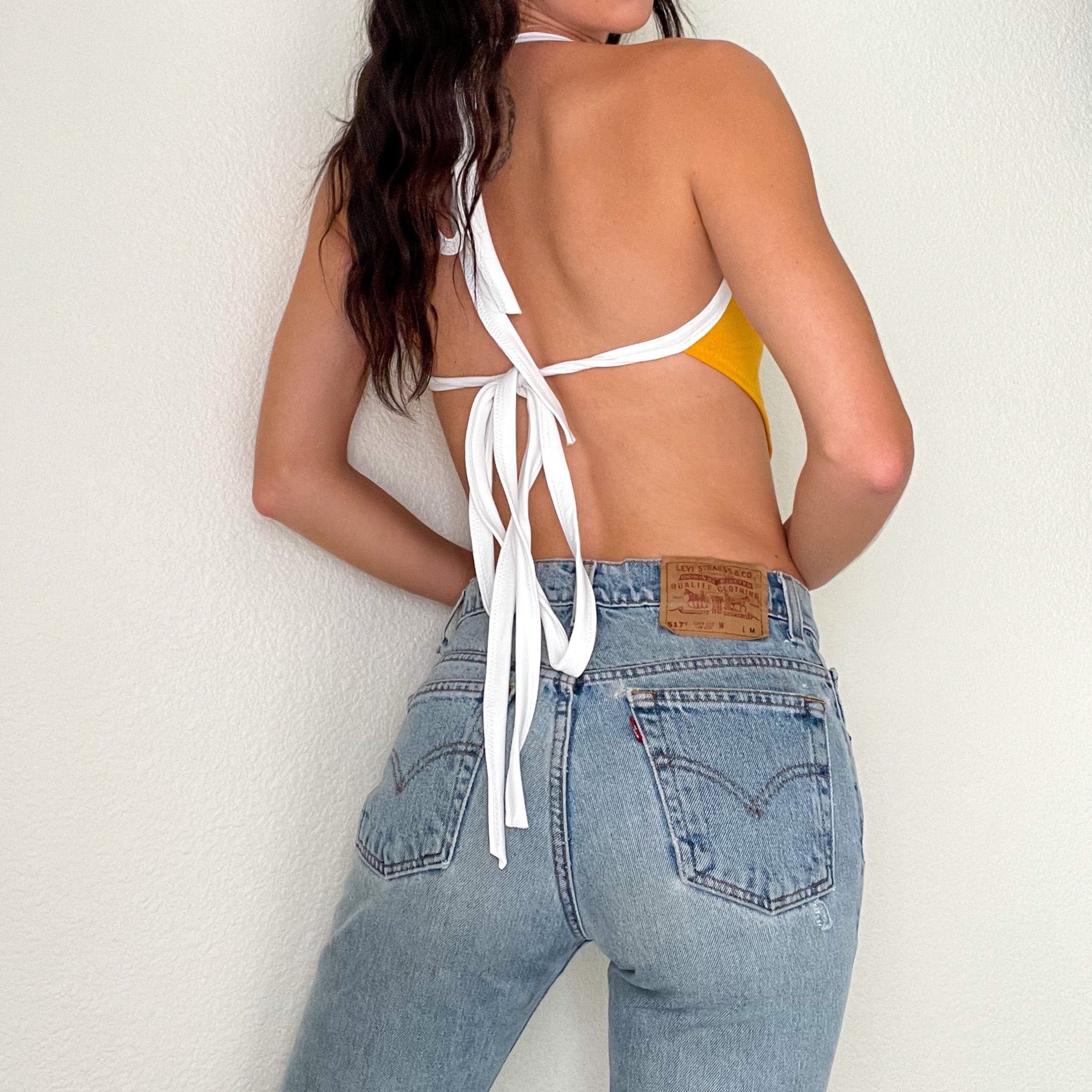 Reworked Yellow Harley Halter