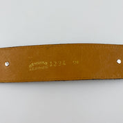 Vintage Leather Concho Belt - XS