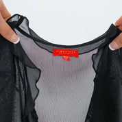 Flirty Mesh Shrug - Small