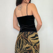 Black Velvet 90s Vintage Cami