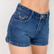 Y2K Angels Shorts - Small