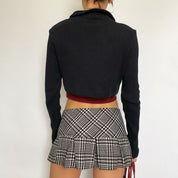 crop polo - extra small