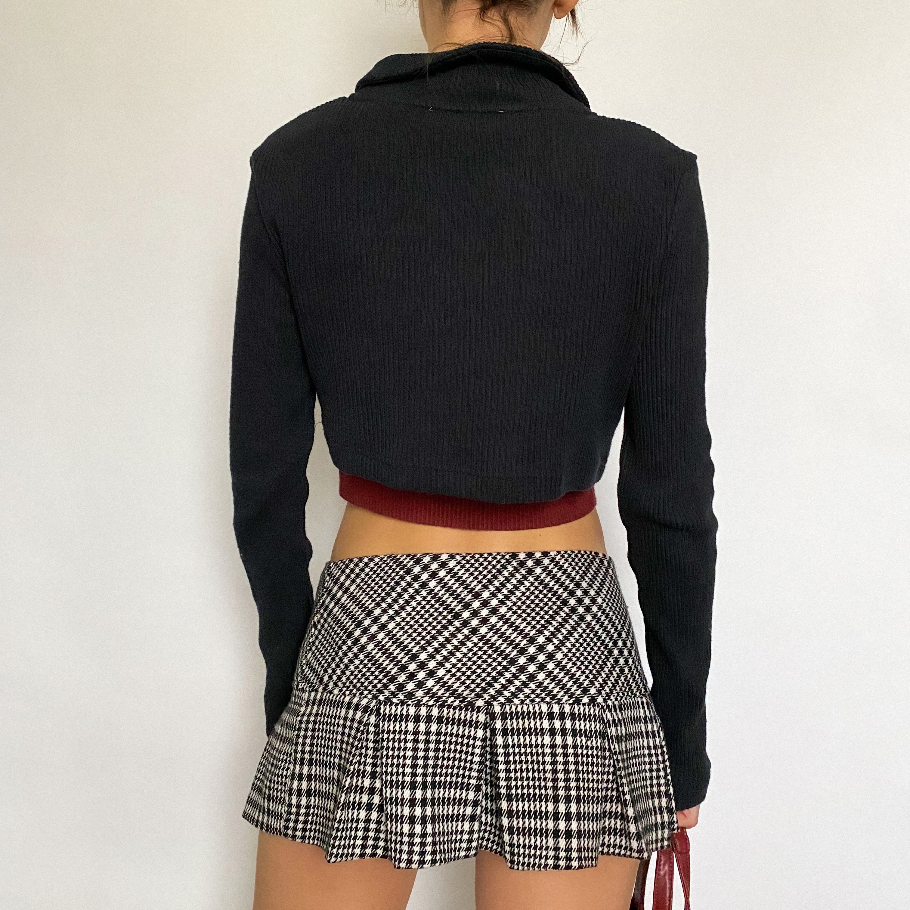 crop polo - extra small
