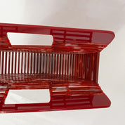 red acrylic ark bag