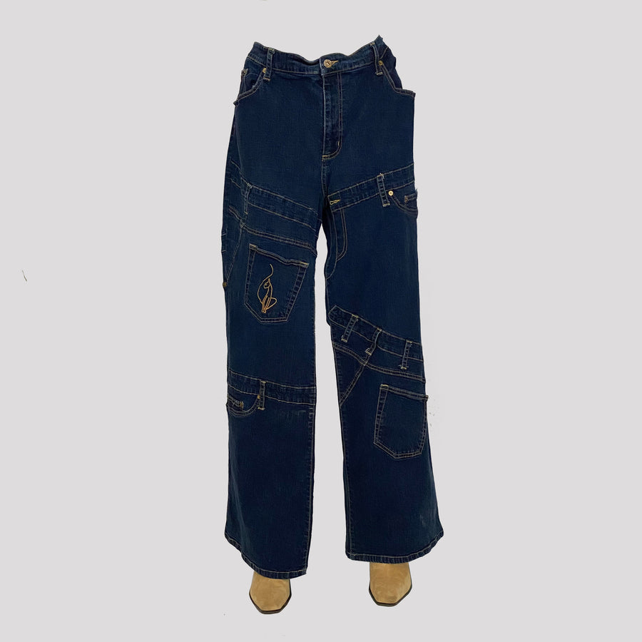baby phat plus size jeans - size 24