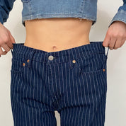striped 511 high rise levi's - size 34