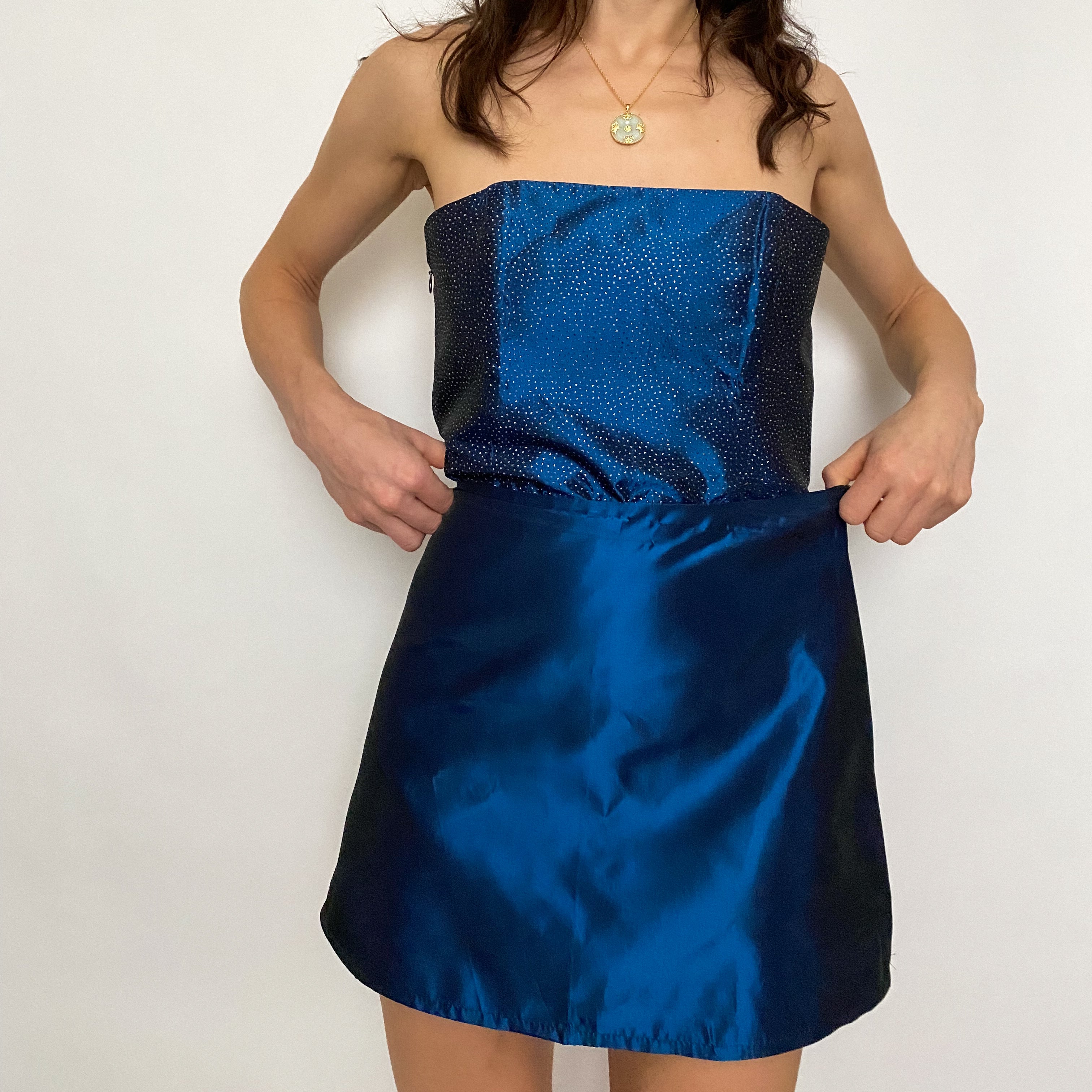 two piece sparkle set - small /26" waist