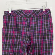 Y2K Purple Plaid Pants