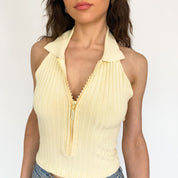 bling bling knit halter - small