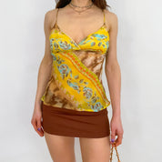 Floral Chiffon Cami - Small
