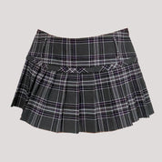 Y2K Plaid Schoolgirl Mini
