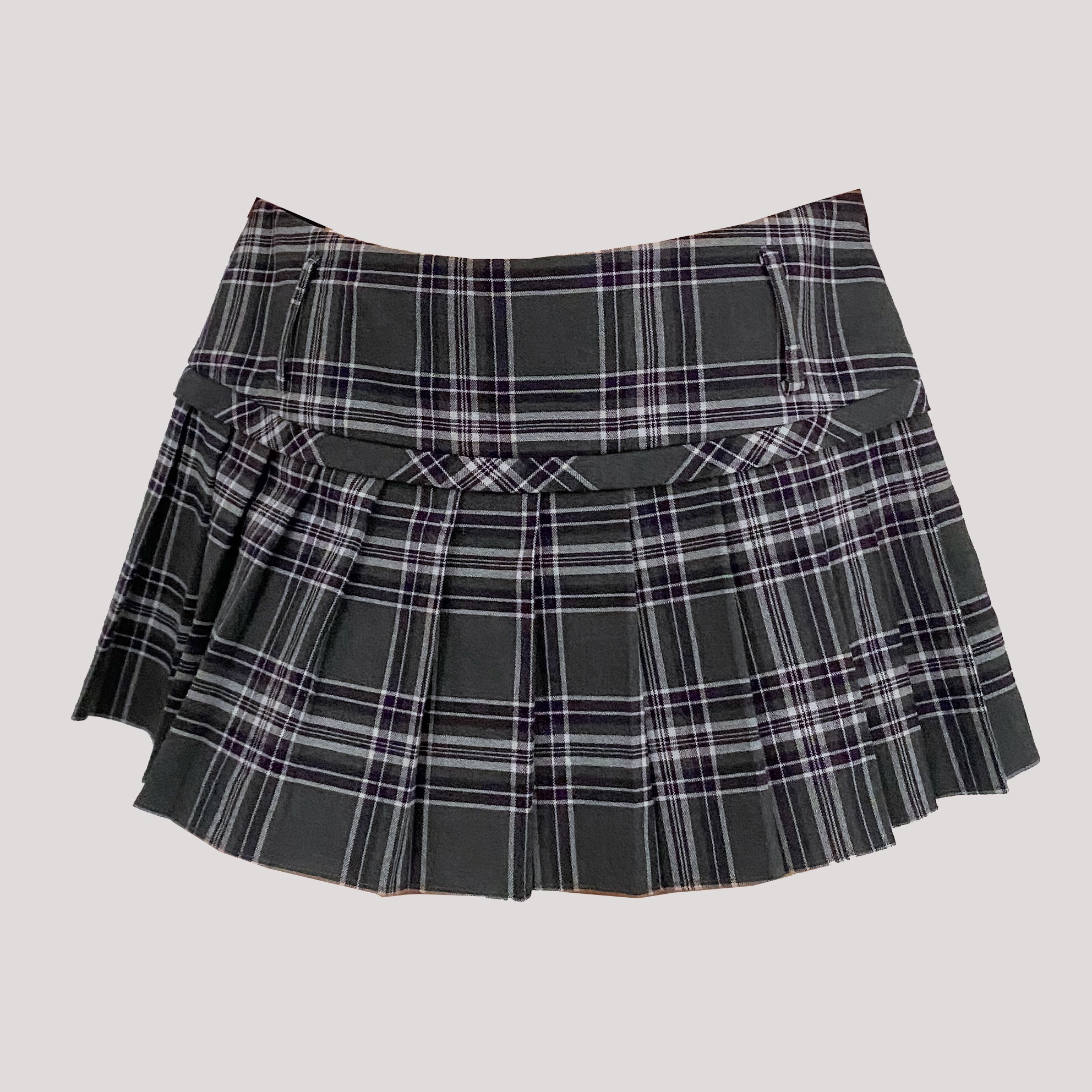 Y2K Plaid Schoolgirl Mini