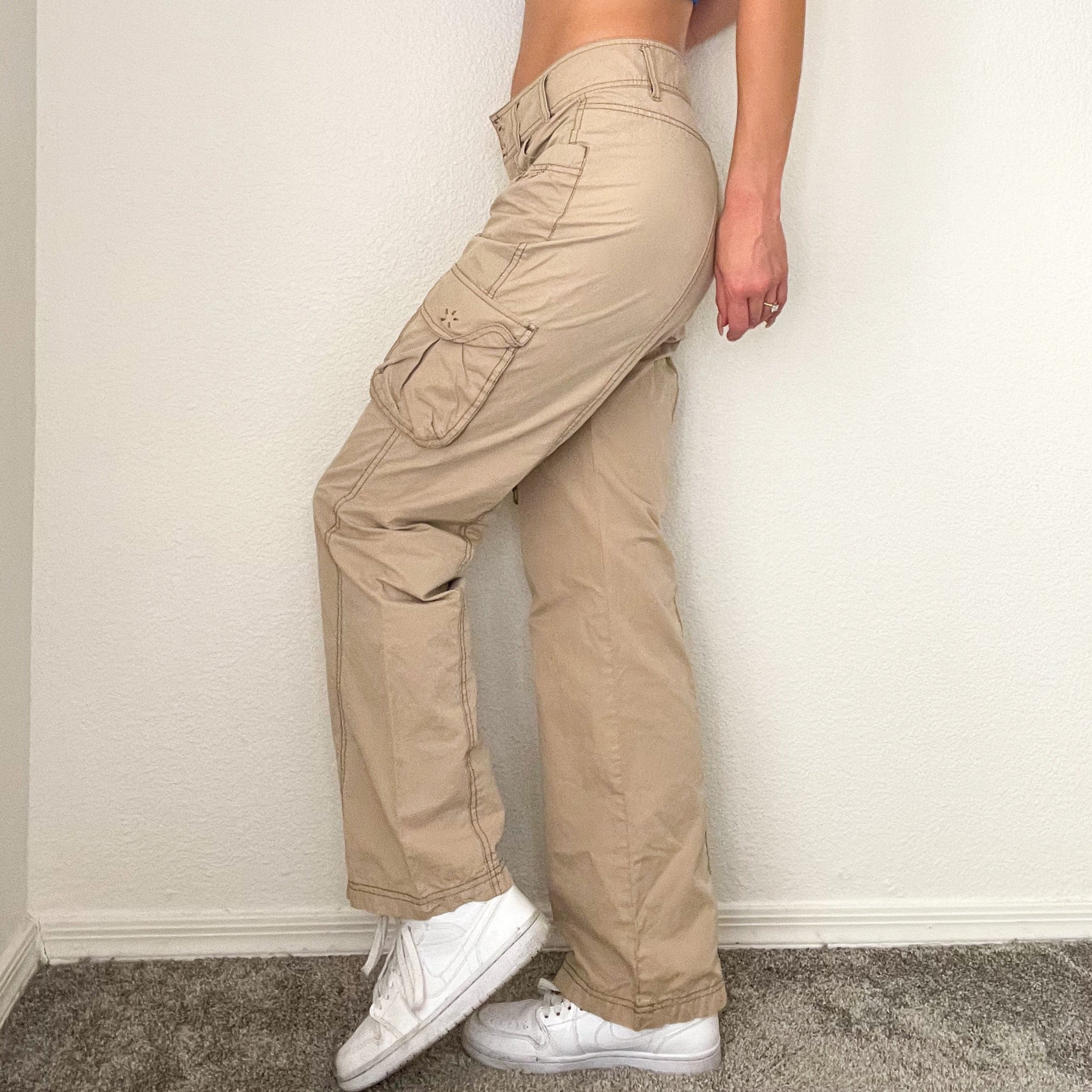 Khaki DKNY Cargo Pants