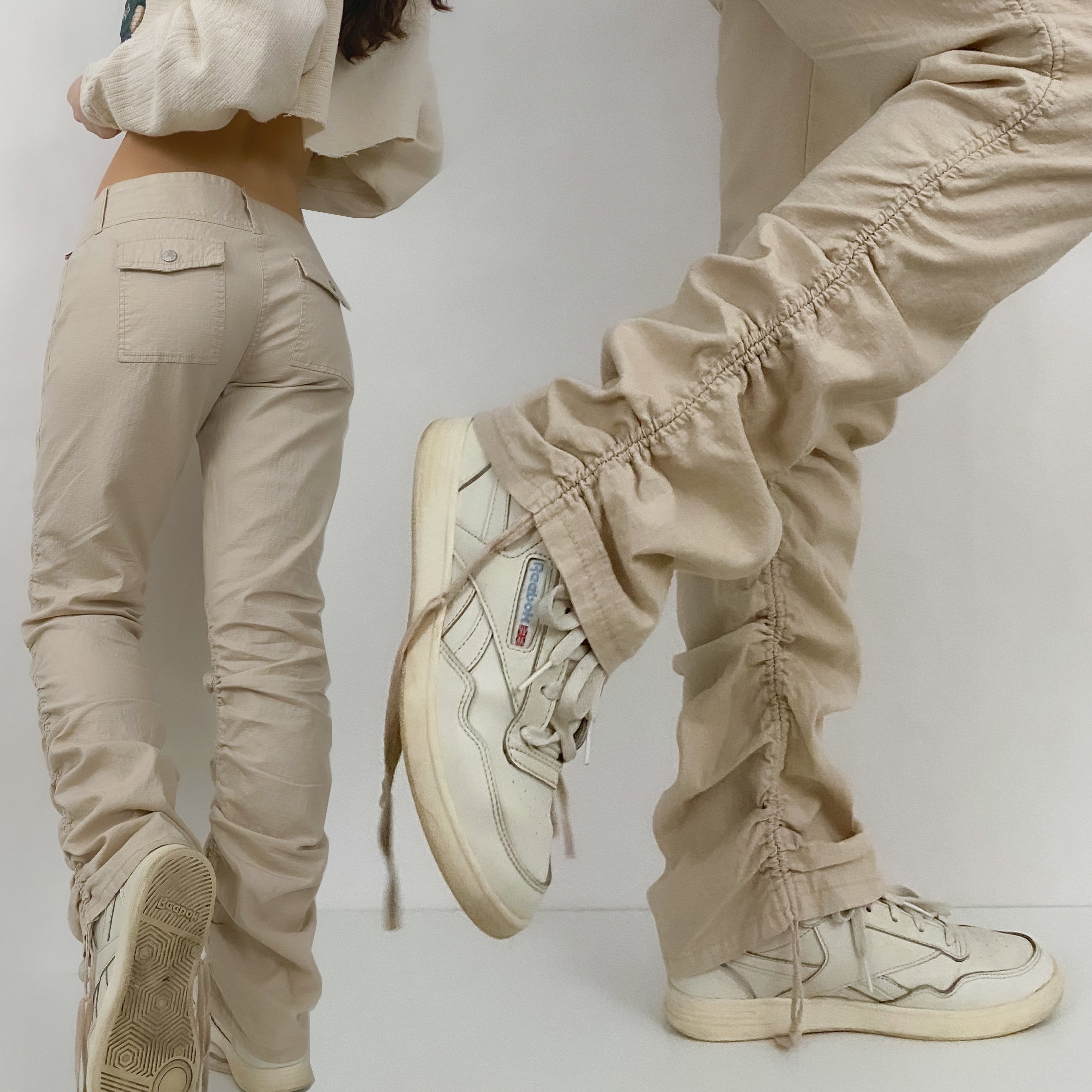 Y2K Cinch Bottom Pants